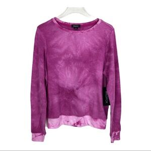 Wildfox Pink Tie-Dye Sweatshirt